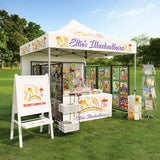 EAGLE PEAK ALX4010 40mm Aluminum Hex Leg Commercial Custom Canopy Tent 10x10 - CLICK TO CONFIGURE - Package Prices Start at $789.00 - Eagle Peak Custom Canopy Tent