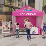 EAGLE PEAK CP100 Steel Square Leg Heavy Duty Commercial Custom Canopy Tent 10x10 - CLICK TO CONFIGURE - Package Prices Start at $599.00 - Eagle Peak Custom Canopy Tent