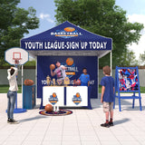 EAGLE PEAK CP100 Steel Square Leg Heavy Duty Commercial Custom Canopy Tent 10x10 - CLICK TO CONFIGURE - Package Prices Start at $599.00 - Eagle Peak Custom Canopy Tent