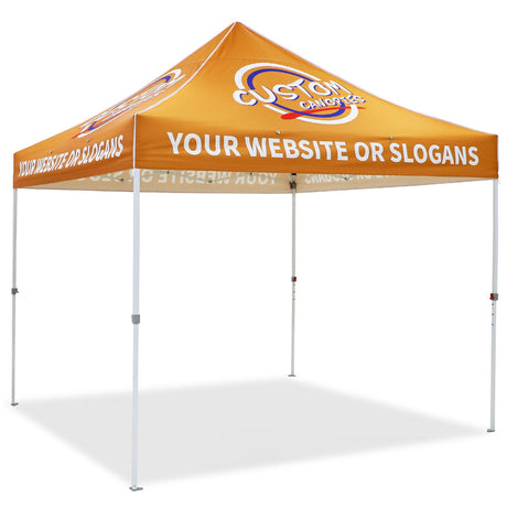 EAGLE PEAK CP100 Steel Square Leg Heavy Duty Commercial Custom Canopy Tent 10x10 - CLICK TO CONFIGURE - Package Prices Start at $599.00 - Eagle Peak Custom Canopy Tent
