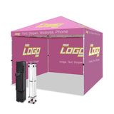 EAGLE PEAK E100 Steel Square Leg Commercial Custom Canopy Tent 10x10 - CLICK TO CONFIGURE - Package Prices Start at $499.00 - Eagle Peak Custom Canopy Tent