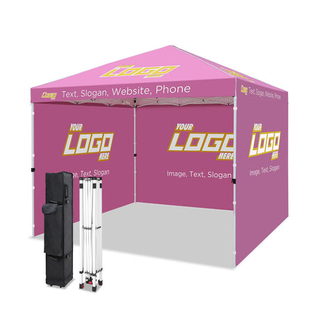 EAGLE PEAK E100 Steel Square Leg Commercial Custom Canopy Tent 10x10 - CLICK TO CONFIGURE - Package Prices Start at $499.00 - Eagle Peak Custom Canopy Tent