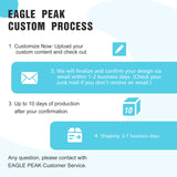 EAGLE PEAK E25 Custom Printed Canopy Tent 5x5 - CLICK TO CONFIGURE - Package Prices Start at $349.00 - Eagle Peak Custom Canopy Tent