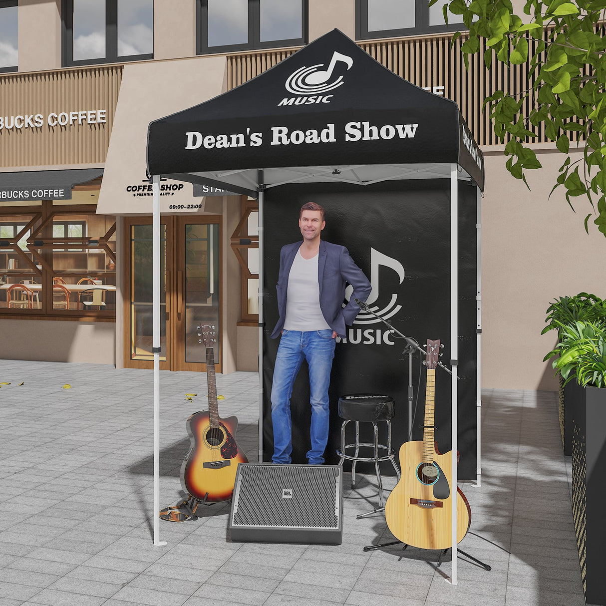 EAGLE PEAK E25 Custom Printed Canopy Tent 5x5 - CLICK TO CONFIGURE - Package Prices Start at $349.00 - Eagle Peak Custom Canopy Tent