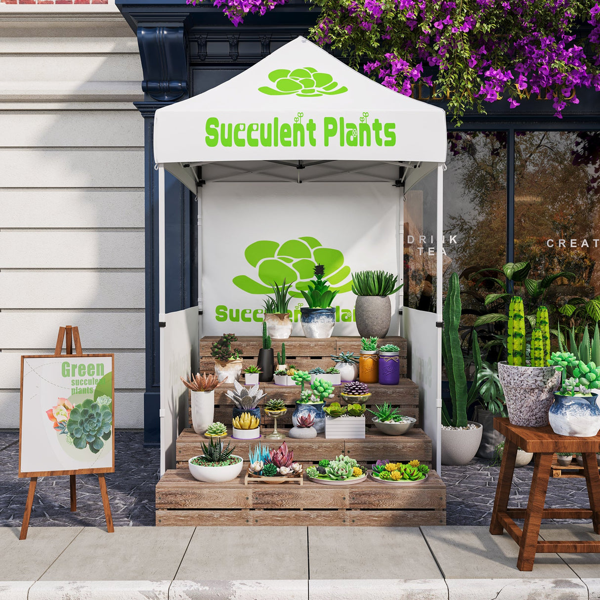 EAGLE PEAK E25 Custom Printed Canopy Tent 5x5 - CLICK TO CONFIGURE - Package Prices Start at $349.00 - Eagle Peak Custom Canopy Tent