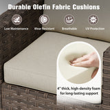 EAGLE PEAK Harbor Haven 1 PC, 2 PCS, 4 PCS Wicker Swivel Rocker Patio Chair - Eagle Peak Custom Canopy Tent