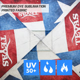 Eagle Peak SHADE GRAPHiX Easy Setup 10x10 Pop Up Canopy Tent with Digital Printed Tex - Eagle Peak Custom Canopy Tent