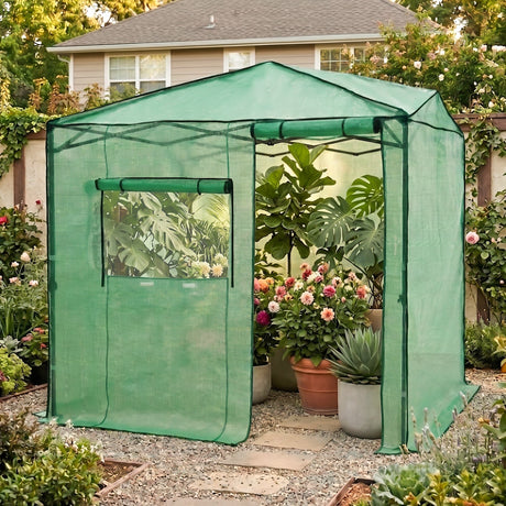 Easy Setup 8x6 Instant Pop Up Greenhouse - Eagle Peak