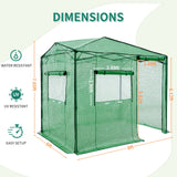 Easy Setup 8x6 Instant Pop Up Greenhouse - Eagle Peak
