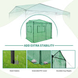 Easy Setup 8x6 Instant Pop Up Greenhouse - Eagle Peak