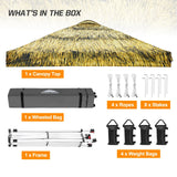 Easy Setup Straight Leg 10x10 Pop Up Canopy Tent Graphix Top w/ 100 sqft of Shade - Eagle Peak Custom Canopy Tent