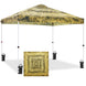 Easy Setup Straight Leg 10x10 Pop Up Canopy Tent Graphix Top w/ 100 sqft of Shade - Eagle Peak Custom Canopy Tent