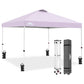 Easy Setup Straight Leg 10x10 Pop Up Canopy Tent w/ 100 sqft of Shade - Eagle Peak Custom Canopy Tent