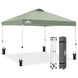 Easy Setup Straight Leg 10x10 Pop Up Canopy Tent w/ 100 sqft of Shade - Eagle Peak Custom Canopy Tent