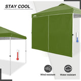 Entry Wall Panel with Zipper for 10x10 Straight Leg Canopy only, 1 Sidewall - Eagle Peak Custom Canopy Tent
