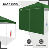 Entry Wall Panel with Zipper for 10x10 Straight Leg Canopy only, 1 Sidewall - Eagle Peak Custom Canopy Tent