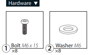 EP - FGU - A - Hardware Kit - Eagle Peak