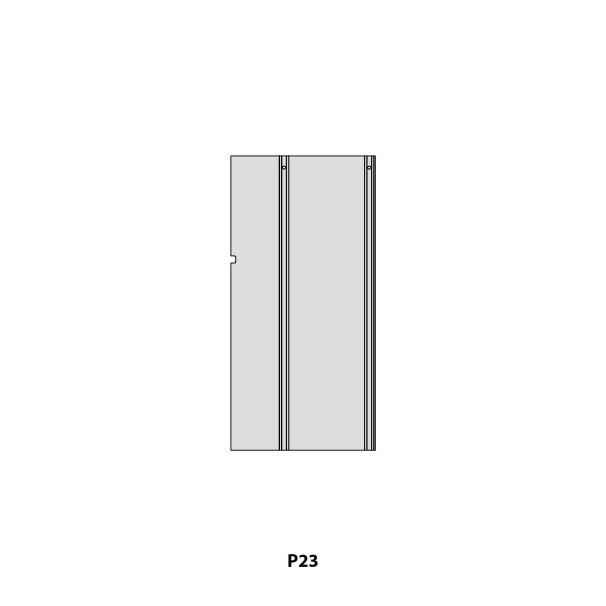 EP - WGDG120X - Part P23 - Eagle Peak Custom Canopy Tent