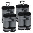 Extra Large Sandbags 180 lbs for Canopy Tent, Set of 4/6, Gray - Eagle Peak Custom Canopy Tent