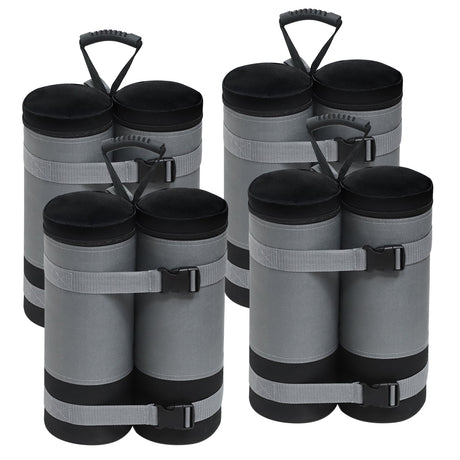 Extra Large Sandbags 180 lbs for Canopy Tent, Set of 4/6, Gray - Eagle Peak Custom Canopy Tent