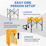 Flat Top 4x4 Pop-up Canopy Changing Room - Eagle Peak®