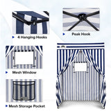 Flex Compact 5x5 Pop - up Canopy Changing Room - Eagle Peak Custom Canopy Tent