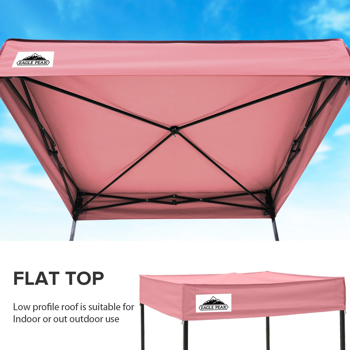 Flex Compact 5x5 Pop - up Canopy Changing Room - Eagle Peak Custom Canopy Tent