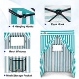 Flex Compact 5x5 Pop - up Canopy Changing Room - Eagle Peak Custom Canopy Tent