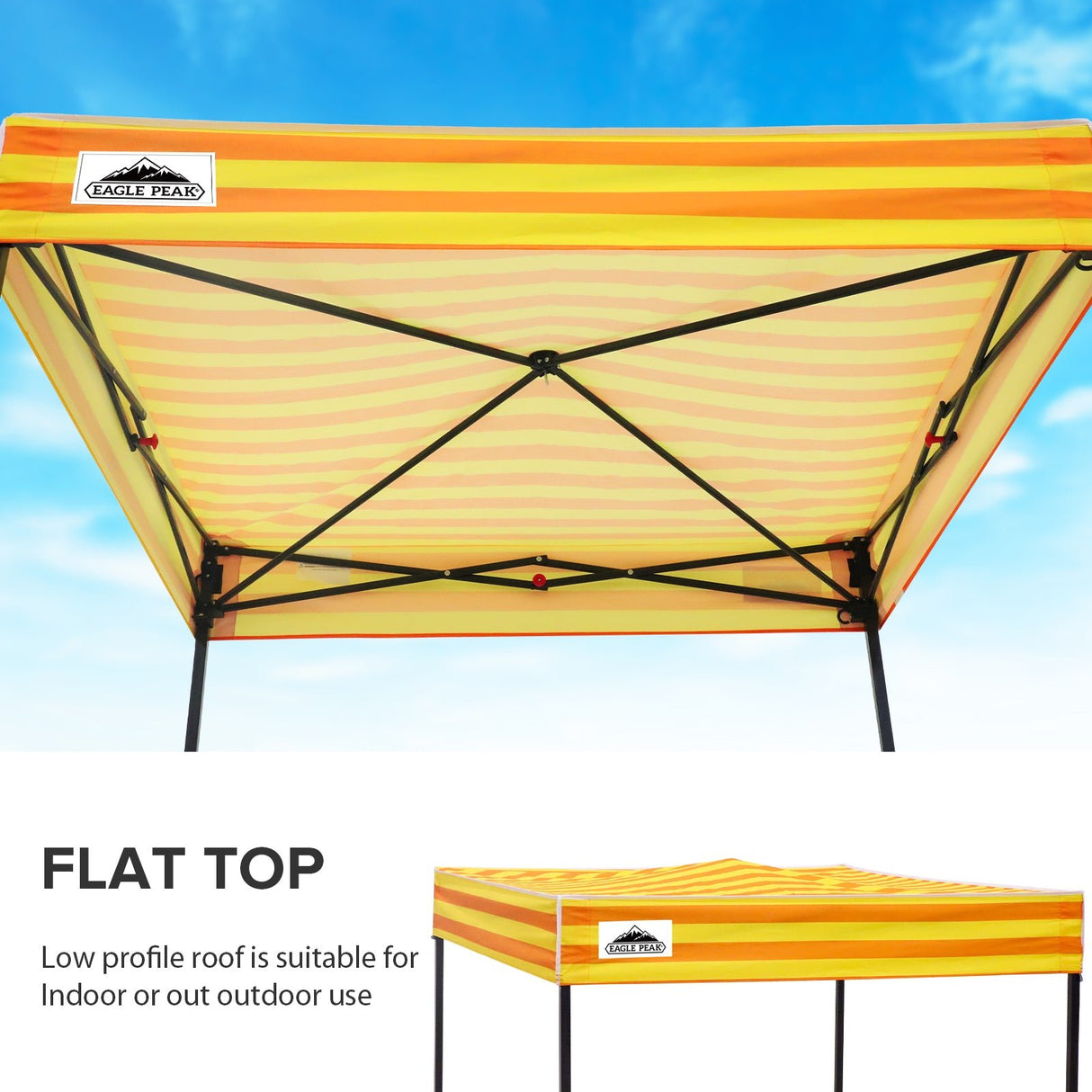 Flex Compact 5x5 Pop - up Canopy Changing Room - Eagle Peak Custom Canopy Tent