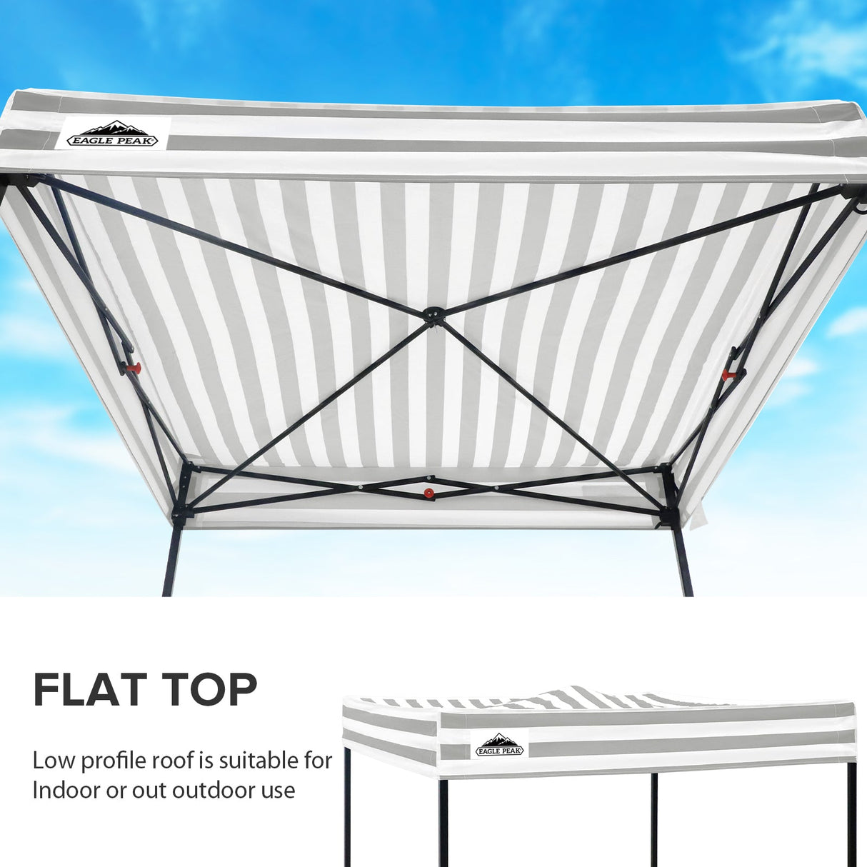 Flex Compact 5x5 Pop - up Canopy Changing Room - Eagle Peak Custom Canopy Tent