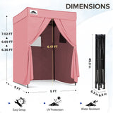 Flex Compact 5x5 Pop - up Canopy Changing Room - Eagle Peak Custom Canopy Tent