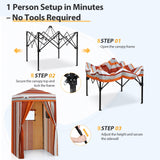 Flex Ultra Compact 4x4 Pop Up Changing Room Canopy - Eagle Peak Custom Canopy Tent