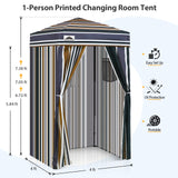 Flex Ultra Compact 4x4 Pop Up Changing Room Canopy - Eagle Peak Custom Canopy Tent