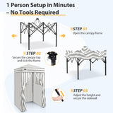 Flex Ultra Compact 4x4 Pop Up Changing Room Canopy - Eagle Peak Custom Canopy Tent