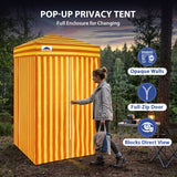 Flex Ultra Compact 4x4 Pop Up Changing Room Canopy - Eagle Peak®