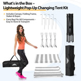 Flex Ultra Compact 4x4 Pop Up Changing Room Canopy - Eagle Peak Custom Canopy Tent