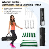 Flex Ultra Compact 4x4 Pop Up Changing Room Canopy - Eagle Peak Custom Canopy Tent