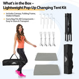 Flex Ultra Compact 4x4 Pop Up Changing Room Canopy - Eagle Peak Custom Canopy Tent