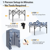 Flex Ultra Compact 4x4 Pop Up Changing Room Canopy - Eagle Peak Custom Canopy Tent