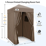 Flex Ultra Compact 4x4 Pop Up Changing Room Canopy - Eagle Peak Custom Canopy Tent