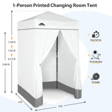 Flex Ultra Compact 4x4 Pop Up Changing Room Canopy - Eagle Peak Custom Canopy Tent