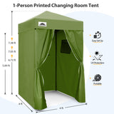 Flex Ultra Compact 4x4 Pop Up Changing Room Canopy - Eagle Peak Custom Canopy Tent