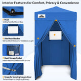 Flex Ultra Compact 4x4 Pop Up Changing Room Canopy - Eagle Peak Custom Canopy Tent