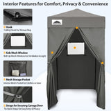 Flex Ultra Compact 4x4 Pop Up Changing Room Canopy - Eagle Peak Custom Canopy Tent