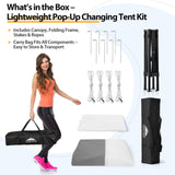 Flex Ultra Compact 4x4 Pop Up Changing Room Canopy - Eagle Peak Custom Canopy Tent