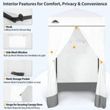 Flex Ultra Compact 4x4 Pop Up Changing Room Canopy - Eagle Peak Custom Canopy Tent