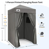 Flex Ultra Compact 4x4 Pop Up Changing Room Canopy - Eagle Peak Custom Canopy Tent