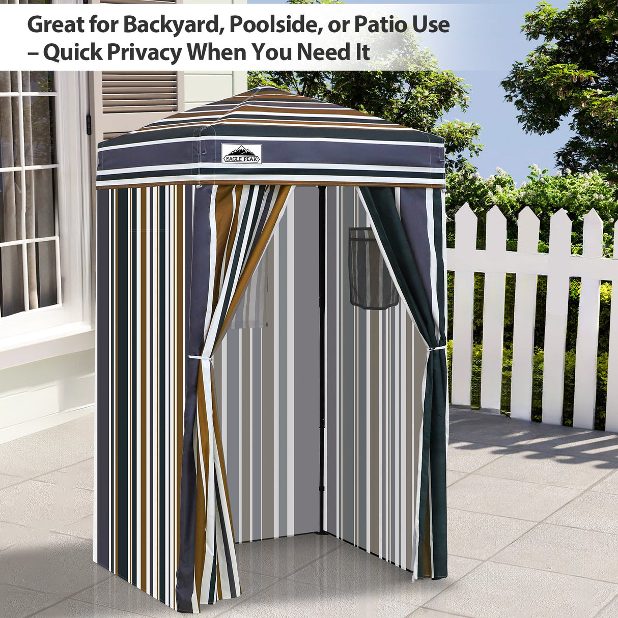 Flex Ultra Compact 4x4 Pop Up Changing Room Canopy - Eagle Peak Custom Canopy Tent