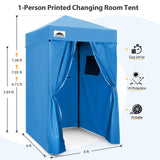 Flex Ultra Compact 4x4 Pop Up Changing Room Canopy - Eagle Peak Custom Canopy Tent