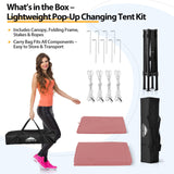 Flex Ultra Compact 4x4 Pop Up Changing Room Canopy - Eagle Peak Custom Canopy Tent